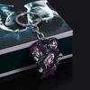 Game Resident Evil Keychain Alcina Dimitrescu Daughters Cartoon Version Metal Keyring For Women Men Fans Backpack Pendant Charm