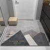 Luxury Printed Entrance Doormat: Dirt-Resistant Household Foyer Pad