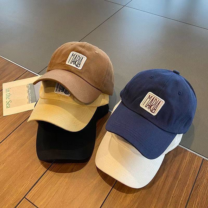 Baseball cap female trendy brand ins face small hat versatile summer street leisure hipster cap sun protection cap