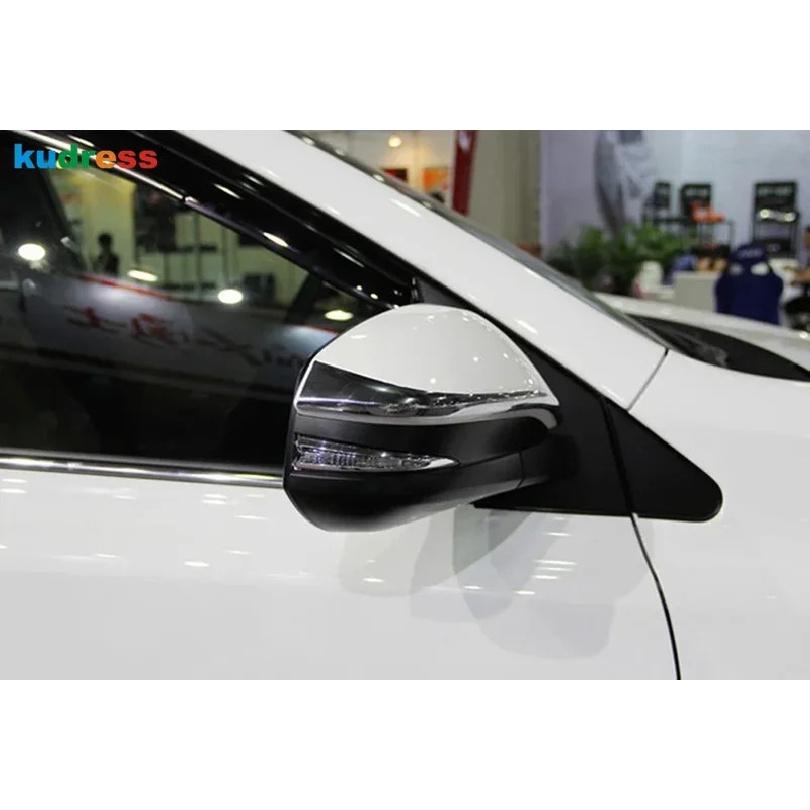 For Toyota RAV4 RAV 4 2013 2014 2015 2016 2017 2018 Chrome Car Side Door Rearview Mirror Cover Trim Molding Strip Accessories