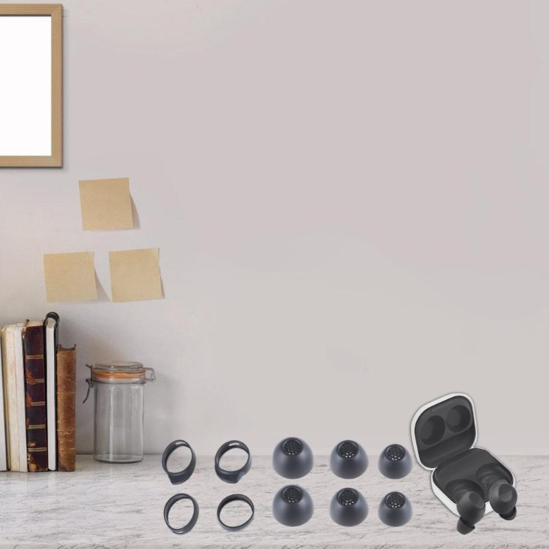 1Set Silicone Eartips Set  for Buds FE Wireless Earbuds Enhances Sound Easy Installs 4 Size