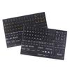 English 120 Keys Matte Standard Waterproof Keyboard Stickers Letter Alphabet