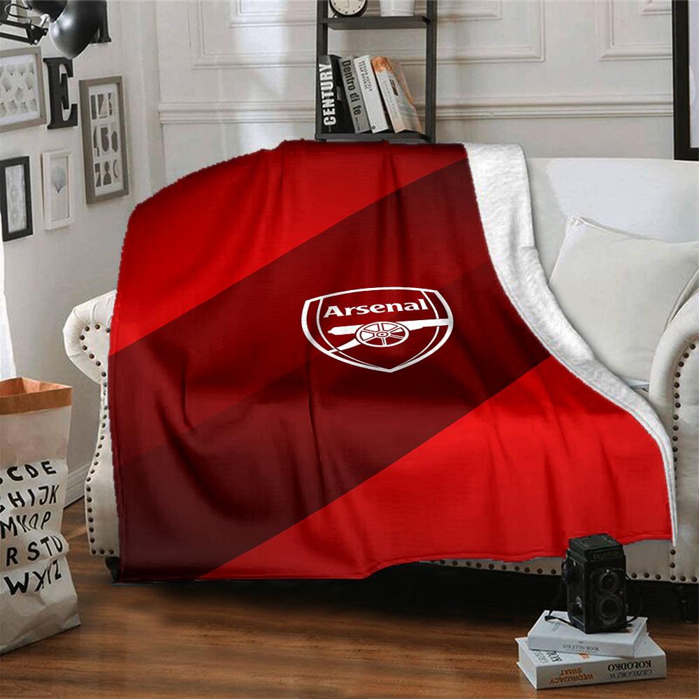 Arsenal Blanket Soft & Cozy Suitable for Sofa Chair Couch for All Seasons Modern Gift for Travel Home Birthdays
