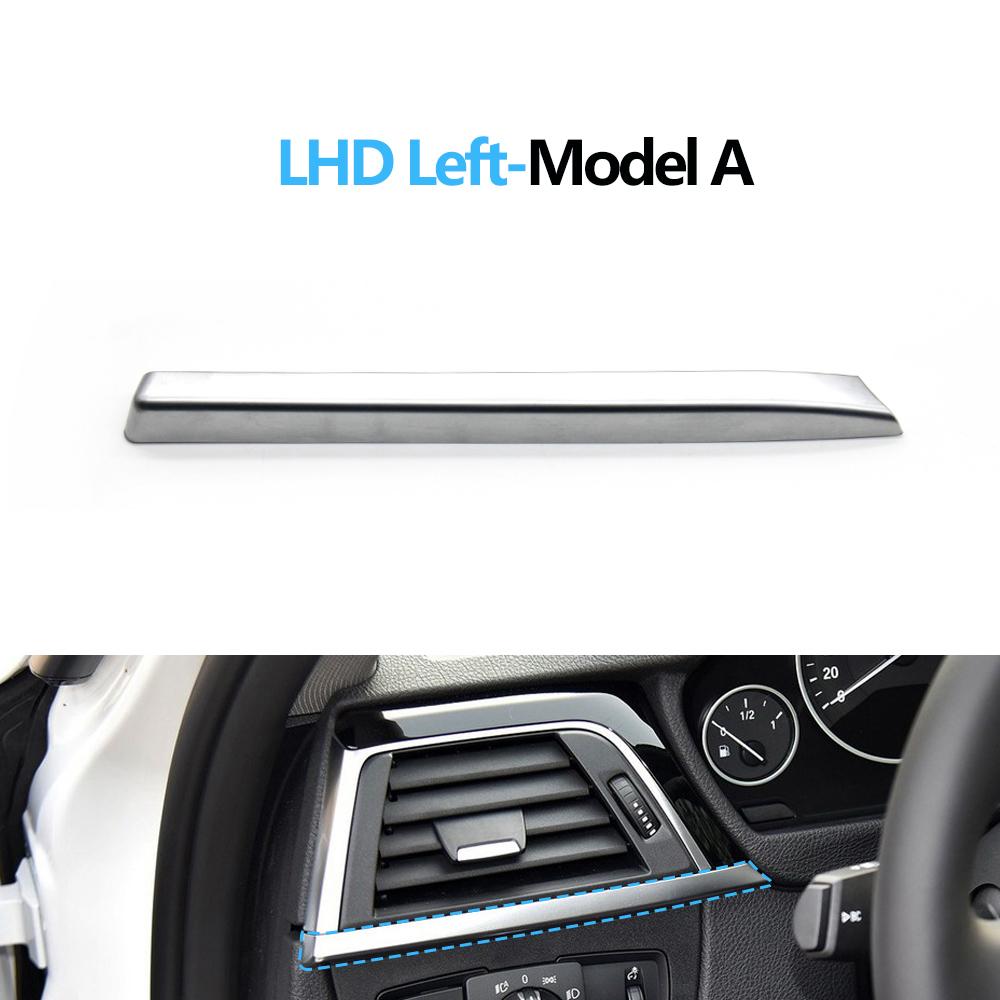 LHD RHD Left Right Air Vent AC Vent Grill Outlet Panel Lower Trim Strip For BMW 3 4 Series F30 F31 F34 F35 F32 F33 F36 F82 F83