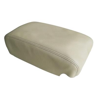 Car Front Center Console Armrest Lid Cover Trim PU Leather Fit for Toyota Avalon 2005 2006 2007 2008 2009 2010 2011 2012 Beige