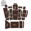 For Geely EX5 Galaxy E5 Rubber Mat Door Groove for EX5 Anti-slip Cup Cushion Gate Slot Coaster Dust-proof Car Accessories