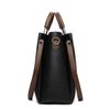 Simple Generous Solid Color Women's Handbags New Style Large Capacity Ladies Bucket Bag High End PU Leather Single Shoulder Bag for Mother's Day Gifts