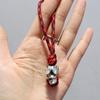 Spartan Pirate Red Camouflage Paracord Keychain Pendant in Viking Style