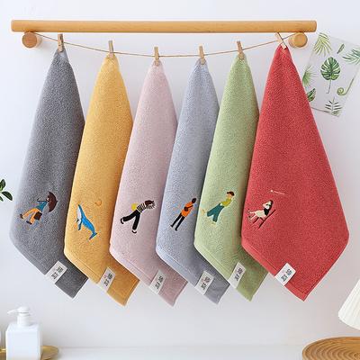 Pure Cotton Square Towel, Pure Cotton Soft and Skin Friendly Baby Hand Towel, Face Towel, All Cotton