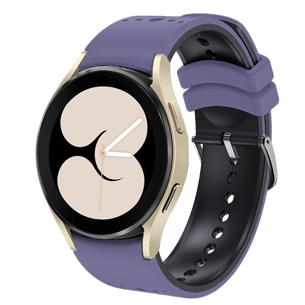 No-gap silicone strap for Samsung Galaxy Watch FE 7 6 44mm 40mm/6 Classic 47mm 43mm Breathable Band for Watch Pro 45mm 4 Classic