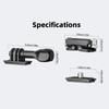 Quick Release Camera Mounting System Locking Mechanism Accessory Mount Lightweight Aluminum Construction for DSLR Camera