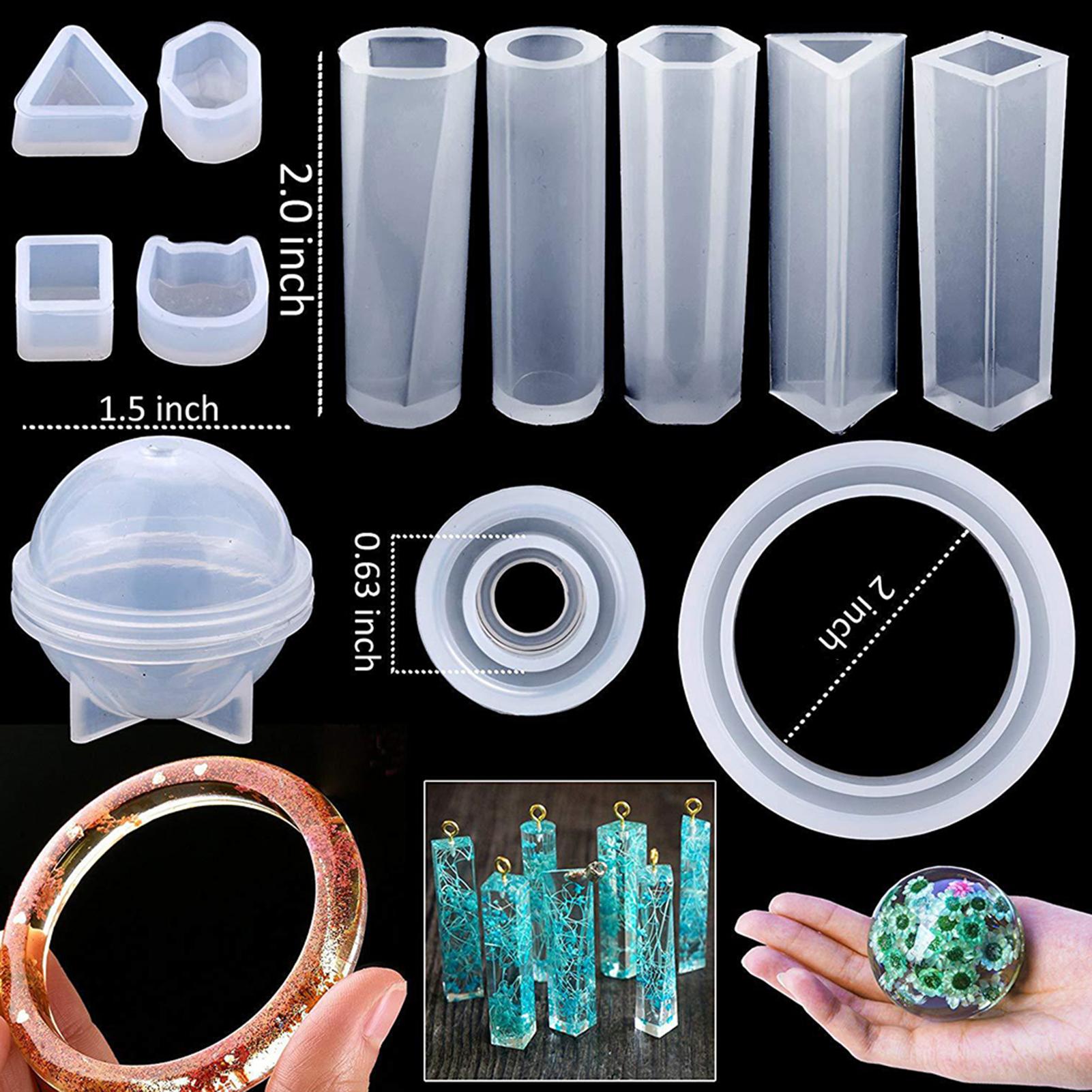 

83pcs set Silicone Jewelrys Making Molds Handcraft Casting Diamonds Pendant Mold DIY Tools Set