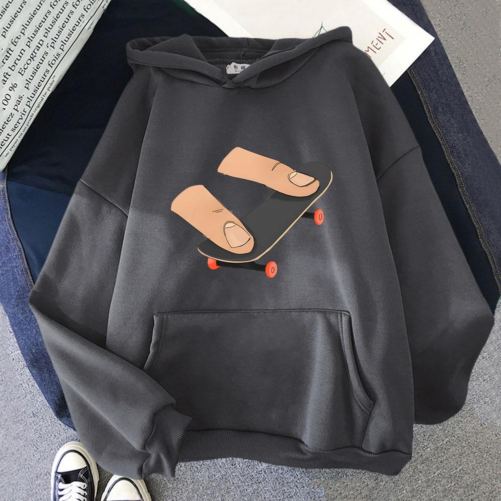 

Techdeck Hell Yeah Hoodies Skateboard Print Sweatshirts Long Sleeve Casual Mens K Pop Clothes Harajuku Sudaderas 3XL