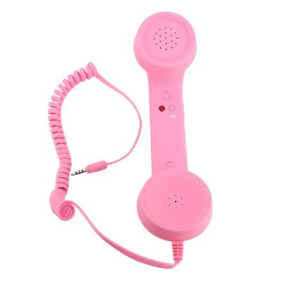 Cep Telefonu Ahizesi Retro El Tipi Cep Telefonu 3.5mm Telefon Ahizesi Cevap Ses Tuşu ile