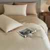 Sleeping Grid 60 Count A-class Cotton Four Piece Set, Solid Color Four Piece Set