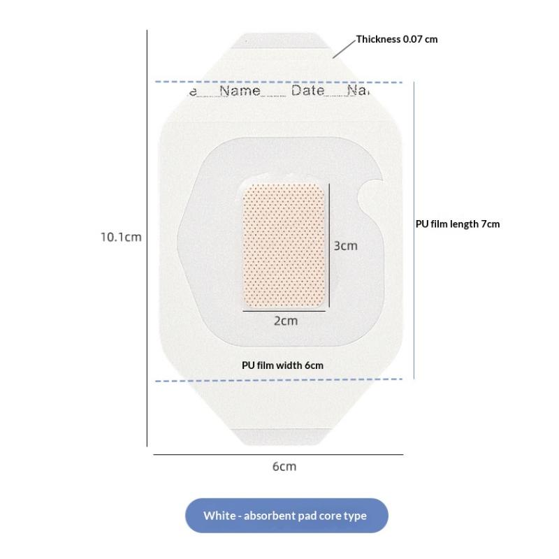 5/10 Peças Filme Transparente Fixo Patch para Umbigo Curativo Rápido para Sutura Curativo Impermeável Adesivo Patch Não Estéril