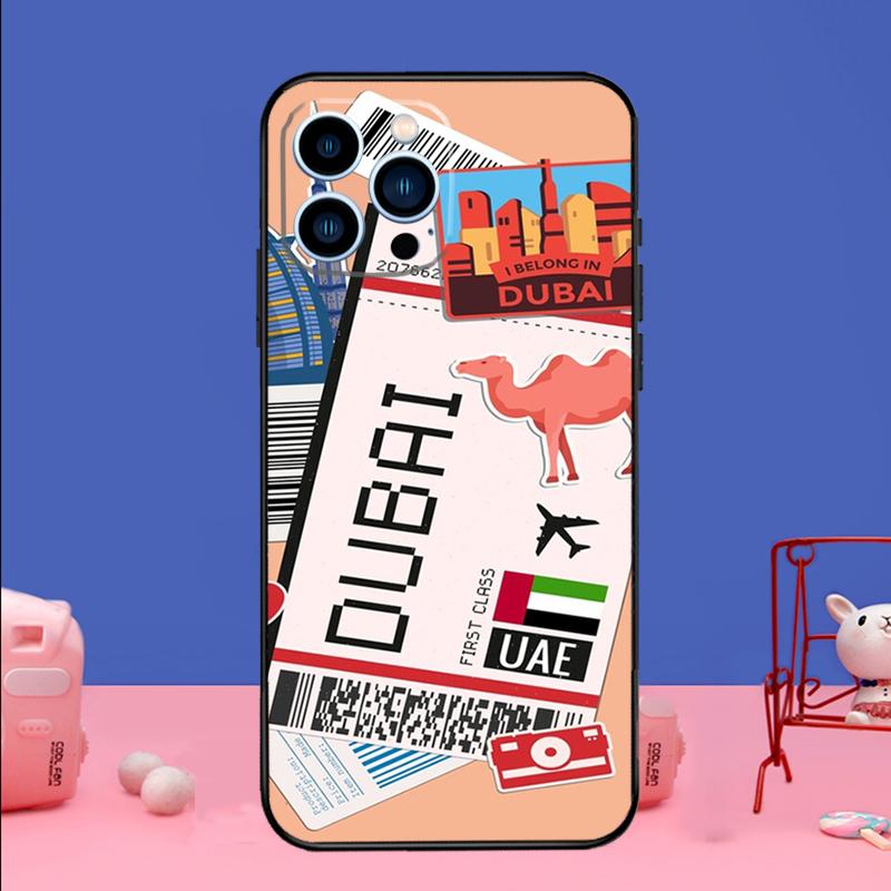SYDNEY BOARDING PASS Traveltickets Phone Case For iPhone 17 Air 16 15 14 11 12 13 Pro Max 13 mini 15 16 Plus 16e Bumper Cover
