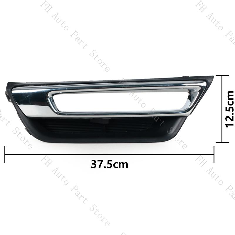 Front Bumper Fog Light Daytime Running Lamp For Honda CRV CR-V 2017 2018 2019 2020 Foglight Foglamp Trim Cover Frame Hood