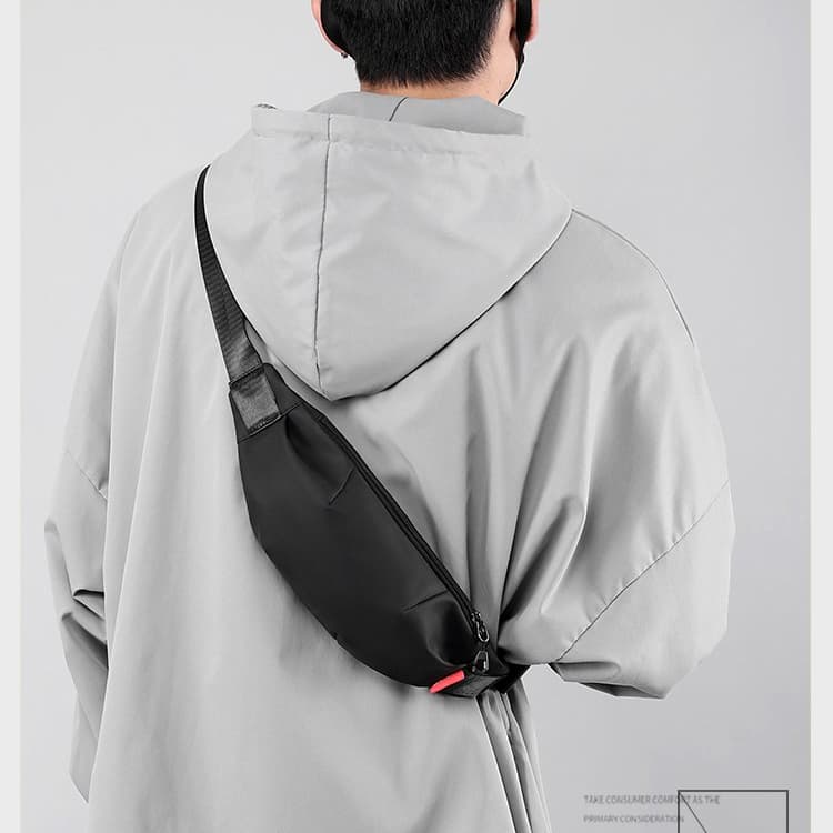 New Men's Chest Bag, Fanny Pack, Shoulder Messenger Bag.