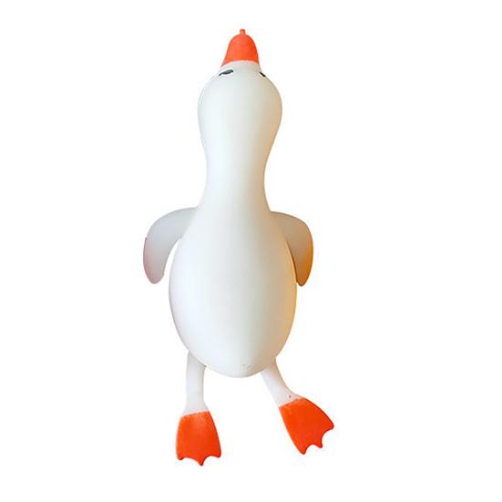1/4Pcs Mini Duck Squeeze Toy Lying Duck Anxiety Relief Sensory Toy Slow Rising Animal Stress Ball School Office Desk Fidget Toy