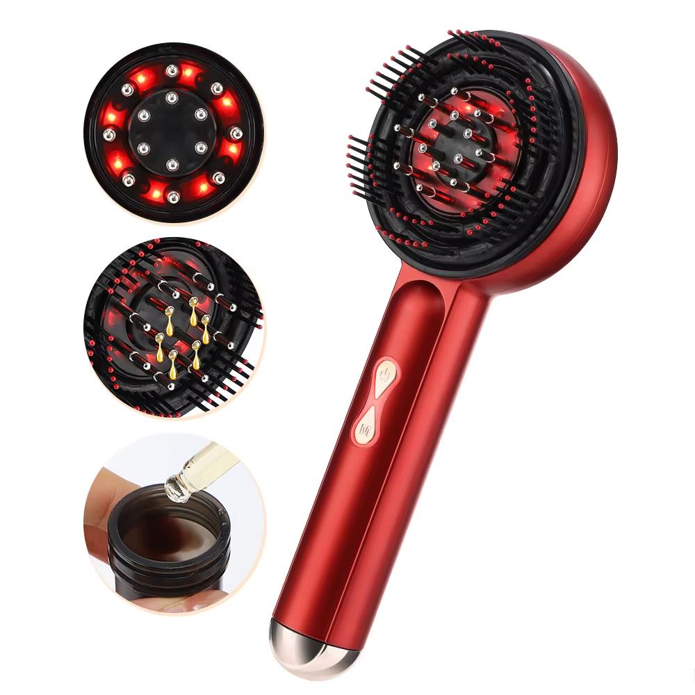 Xiaomi Electric Massage Comb Portable Hair Follicle Comb Scalp Oil Liquid Applicator Vibration Head Massager Hair Growth Anti Loss Care
