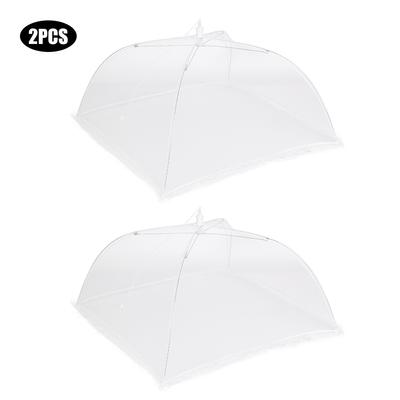 Portatif Yemek Şemsiyesi Ev Tipi Katlanabilir Yemek Örtüsü Çadır Piknik için File Ağ