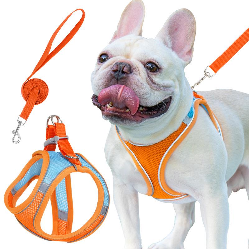 Breathable Reflective Adjustable Pet Harness for Dogs and Cats