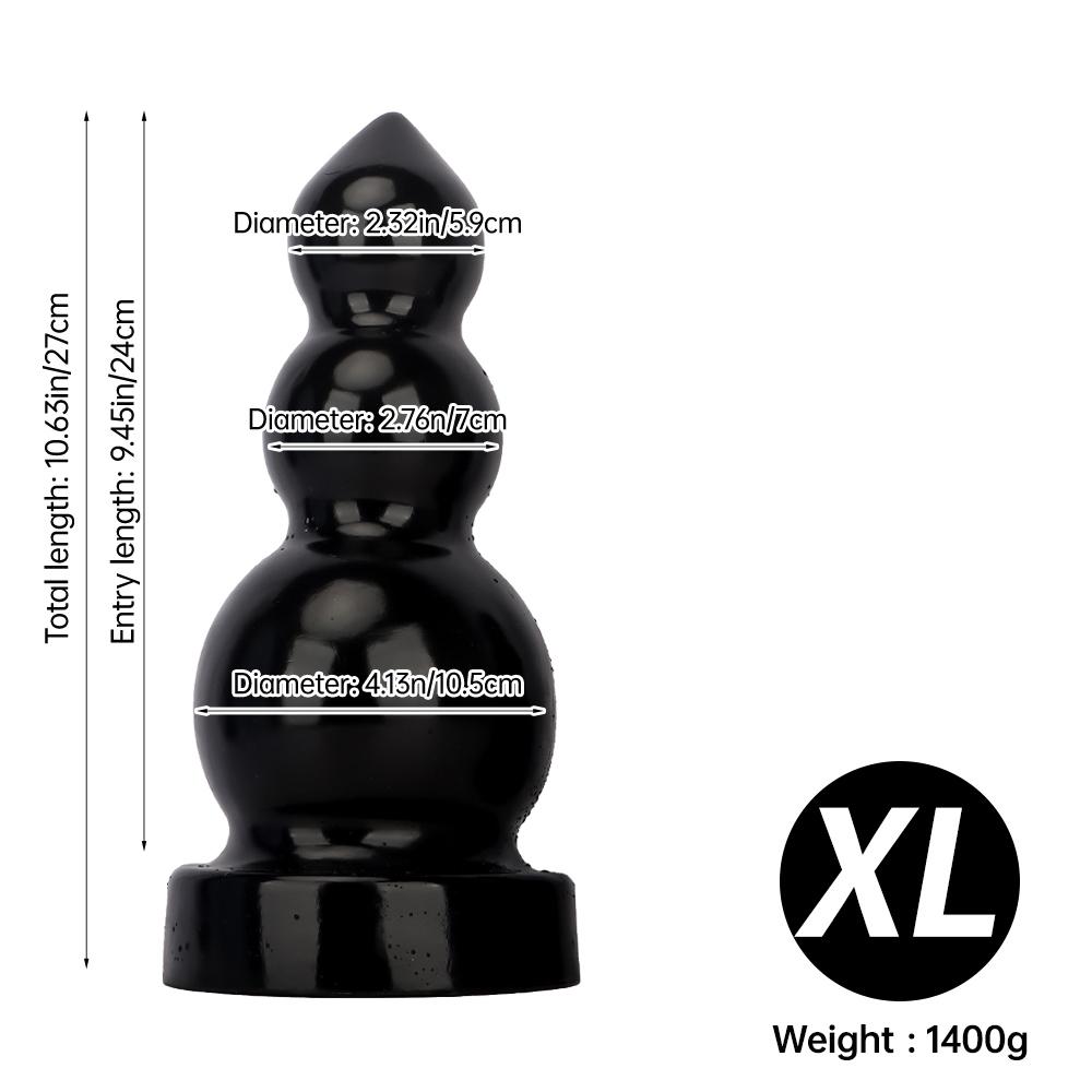 4 Sizes Huge Anal Plug Comfortable Silicone Anal Dildo Suction Cup Big Butt Plug Anal Dilator Adult Anal Sex Toys for Women Anus