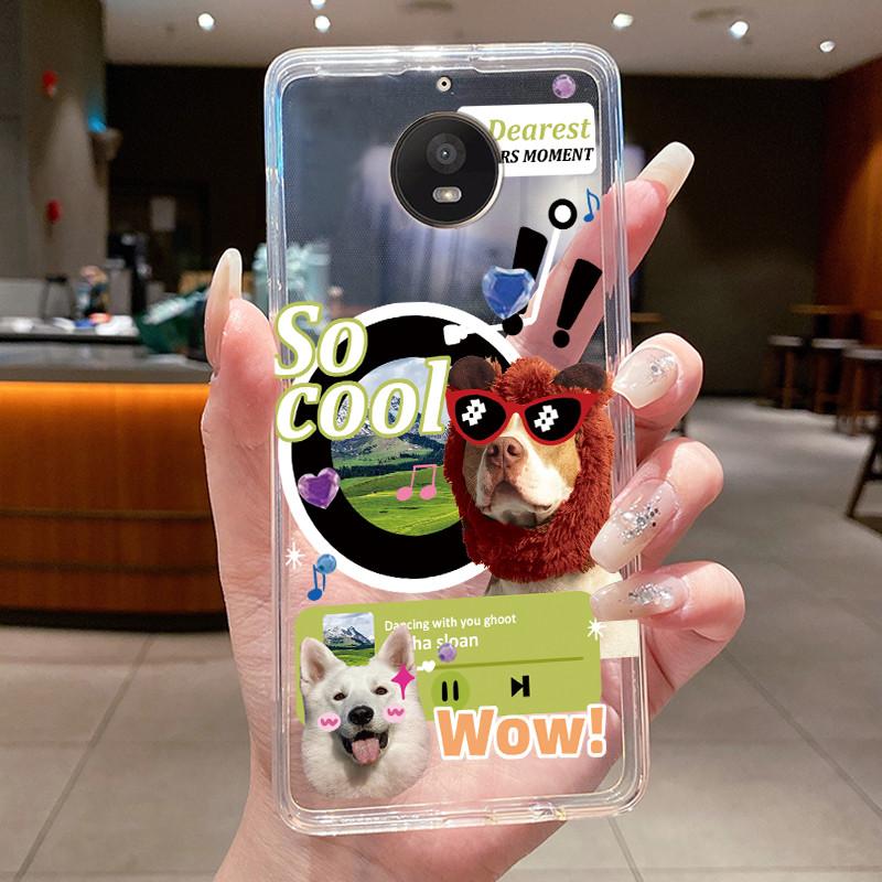 Case For Motorola Moto E4 Plus / XT1770 Clear Fashion Butterfly Flower Soft TPU Silicone Phone Cover for Moto E4 XT1762 E4+ Case