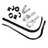 Motocross Handguards / Universal Enduro Handlebar Guards XDure HP19 Black