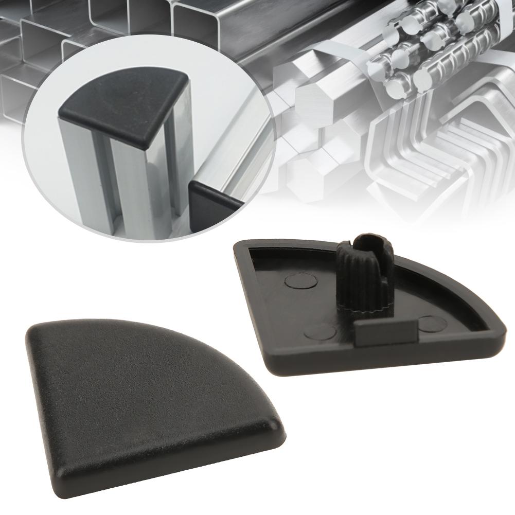 20Pcs End Cap Cover Black Plastic Fasteners for 2020R3030R EU Standard Aluminum Profiles