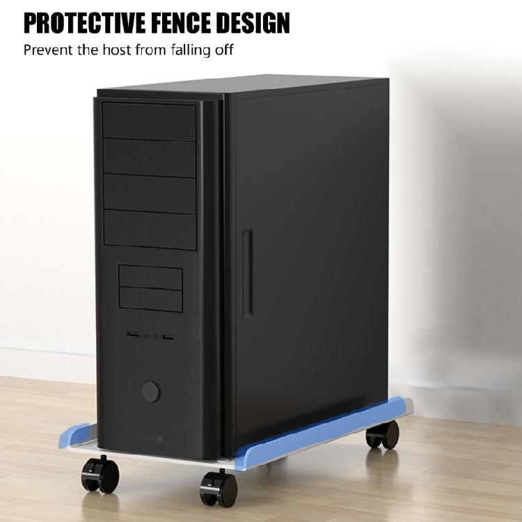 Computer Tower Stand Adjustable Mobile CPU Stand CPU Holder PC Tower Stand with Wheel PC Floor Risers Stand Computer