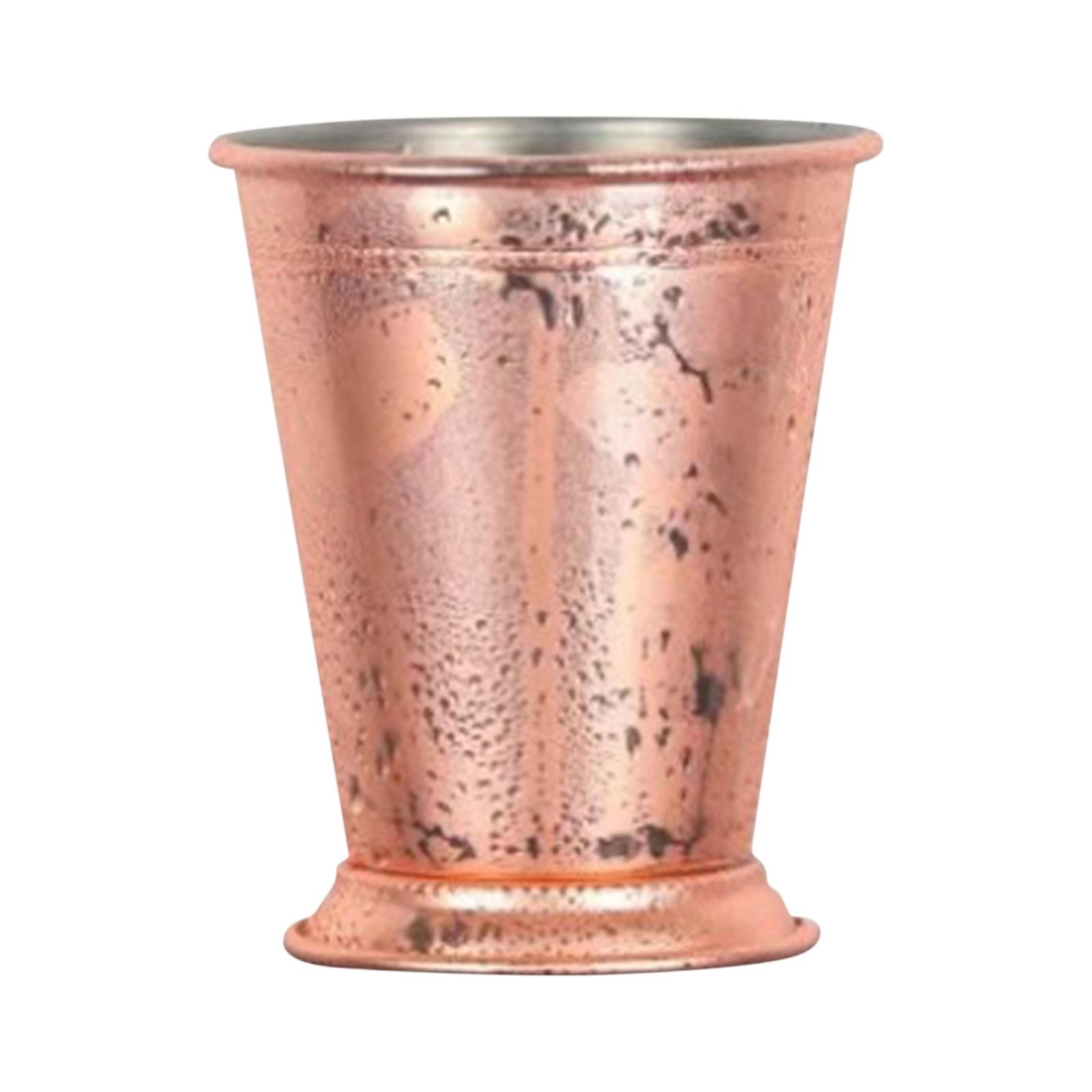 

Стаканы для мятного джулепа, классические стаканы из нержавеющей стали для вечеринок, баров, домашних ресторанов, 12 унций металлических коктейльных стаканов для пива, соков и напитков One Size