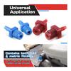 A25F-Master Cylinder Bleeder Kit Replacement For 14151, 22 Inch Hose, Clip, SAE And Metric Fittings Universal Fit