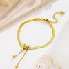Trendy Stainless Steel Butterfly Necklace - High-End Versatile Design