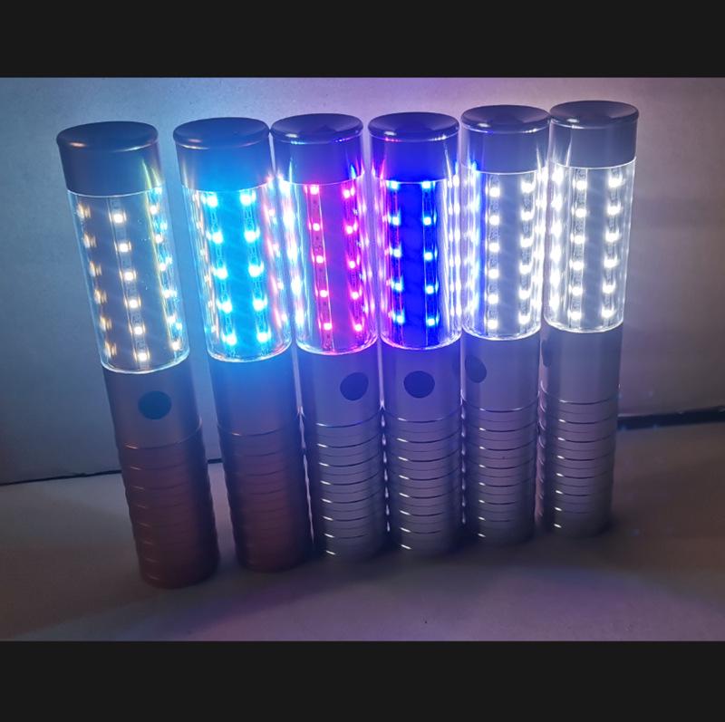 Rechargeable LED Strobe Stick, Handheld Flashing Bar for Party Atmosphere