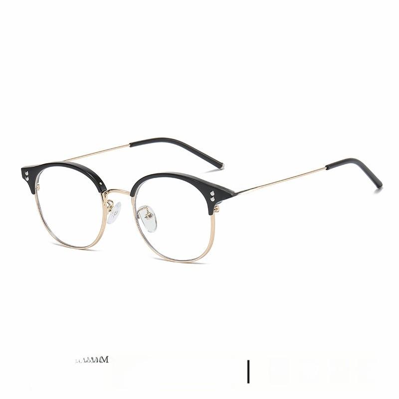 Elegant Flat Eyewear With Antiradiation Lenses For Office And Casual Use