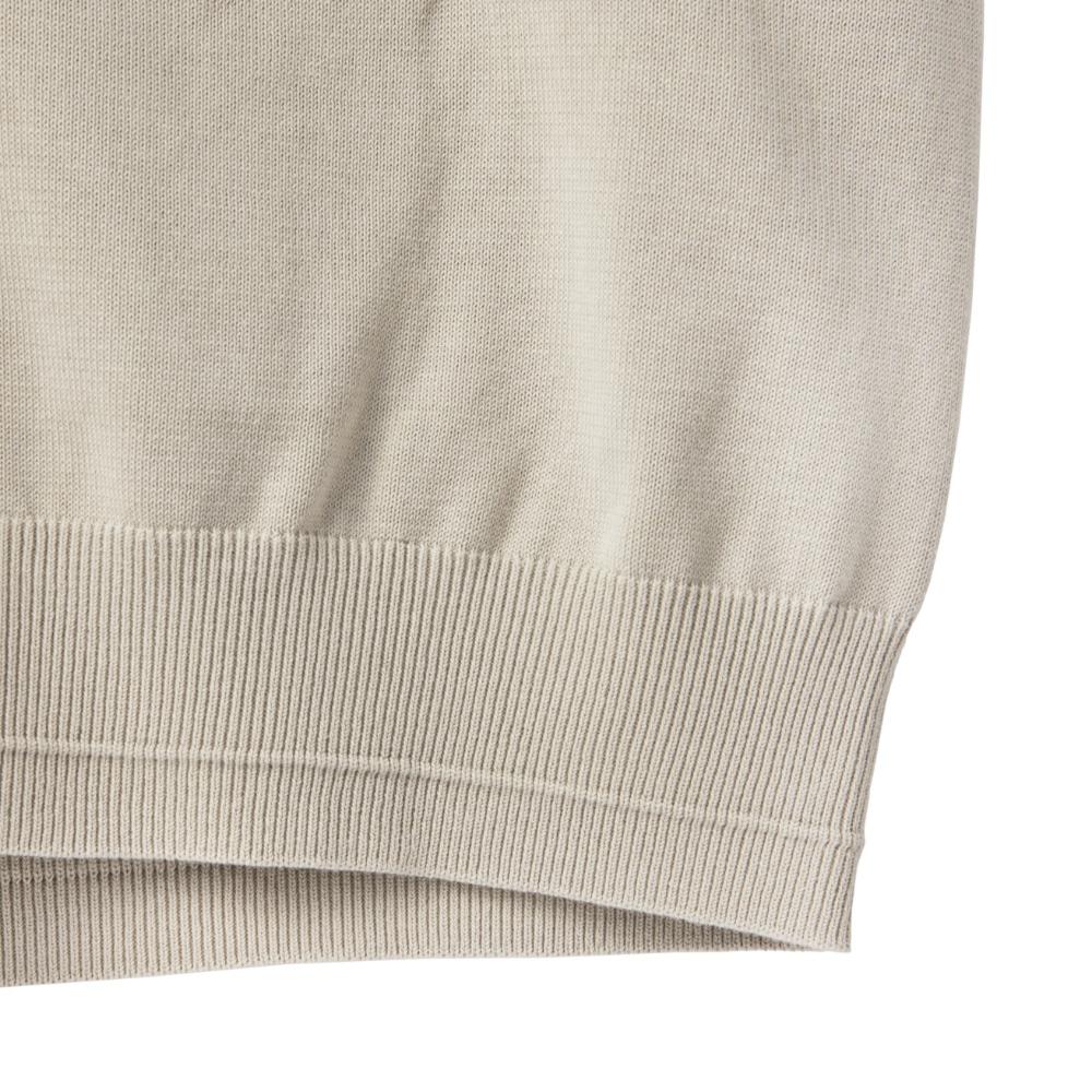 Brompton London Basic Knit Vest - L/Beige (P242Mkt517)