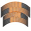 Sticker Protector Reflective Bike Front 19 Rear 17 Wheel Rim Stripe Sticker Decal Accessory