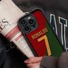 Kända Fotbollsspelare C-CR7 Silikon Telefonfodral för iPhone 17 Pro Max 16 15 14 13 12 11 Plus 17 Air