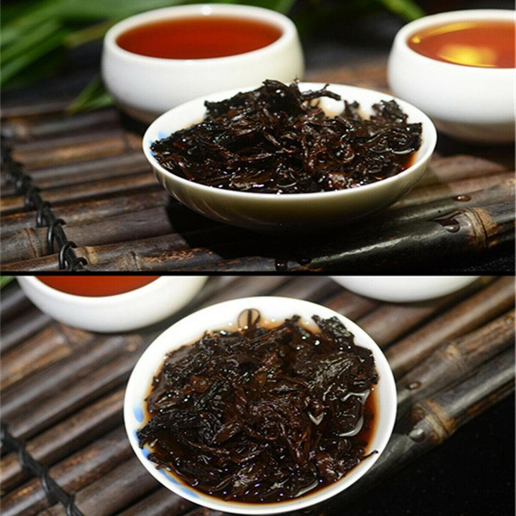 357 g Pu-Erh-Teekuchen Bio-Reifer Tee Chinesischer Pu-Erh-Schwarztee Gesundes grünes Essen
