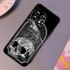 Skull Gothic Creepy Pastel Goth Case For OnePlus 12R 10T 10R 9RT 9 10 Pro OnePlus 12 11 Nord 3 2T CE 2 Lite N20 N10 Cover