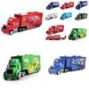 Durable Alloy Cars Mack Lightning Mcqueen King Jackson Storm Racer Truck Model