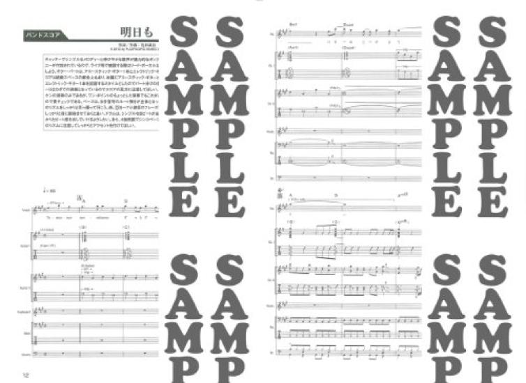 Band Score  Guitar Accompaniment "Girlfriend Loves Lies Too Much"