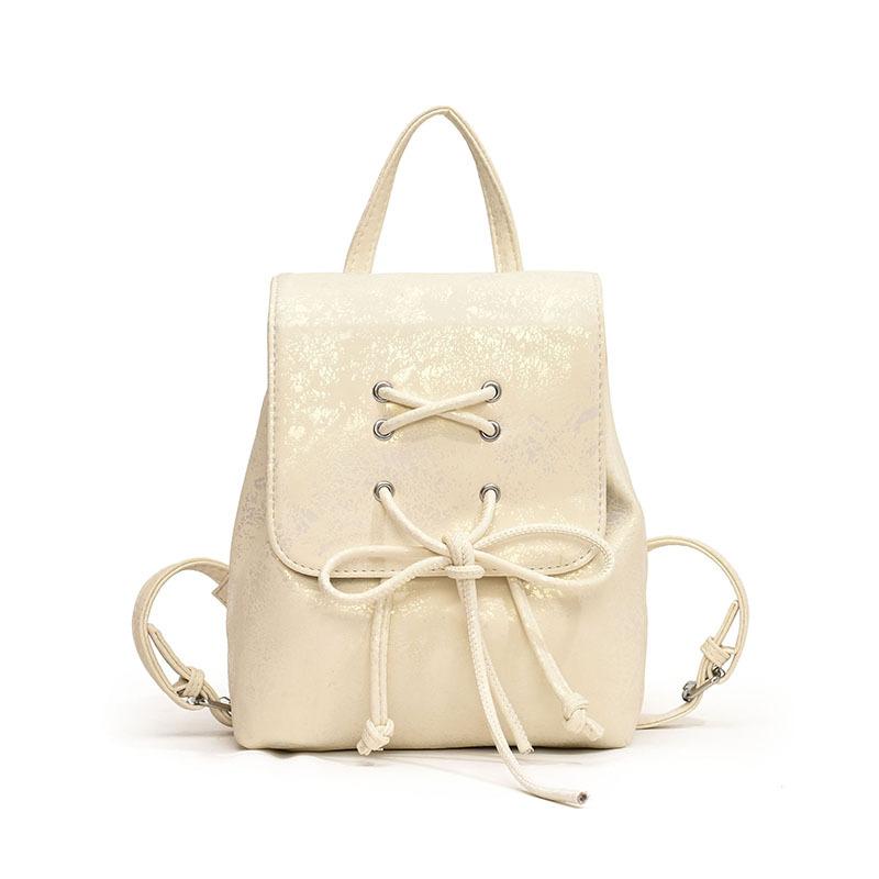 

Модная сумка-бант женская на плечо новый повседневный рюкзак милая портативная сумка через плечо школьная сумка белый