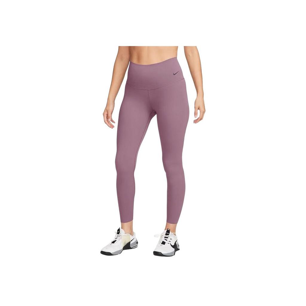 Nike Comfortable Breathable Mid-Rise Sports Long Pants Women bottoms Purple DQ6016-523