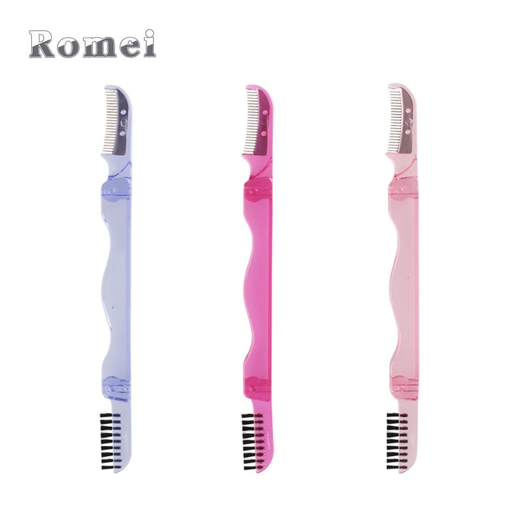 Stainless Steel Eyelash & Eyebrow Comb Brush