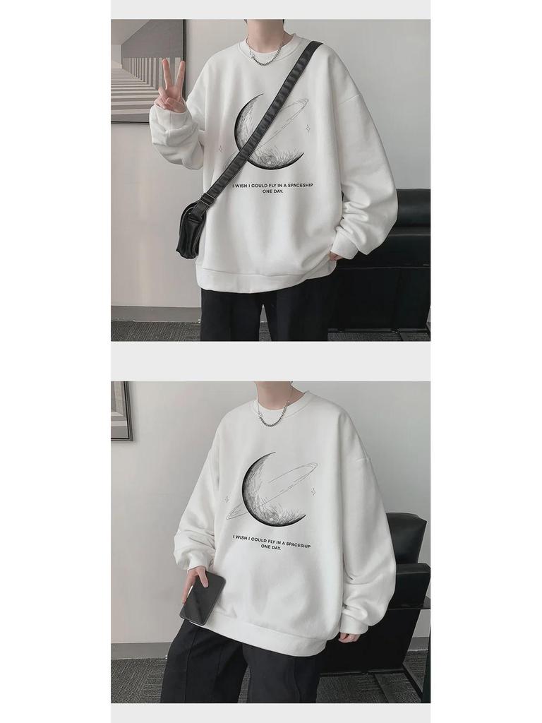 Men's Trendy Long-Sleeve Sweatshirt 2023 - Lightweight Spring/Autumn Inner Layer T-Shirt