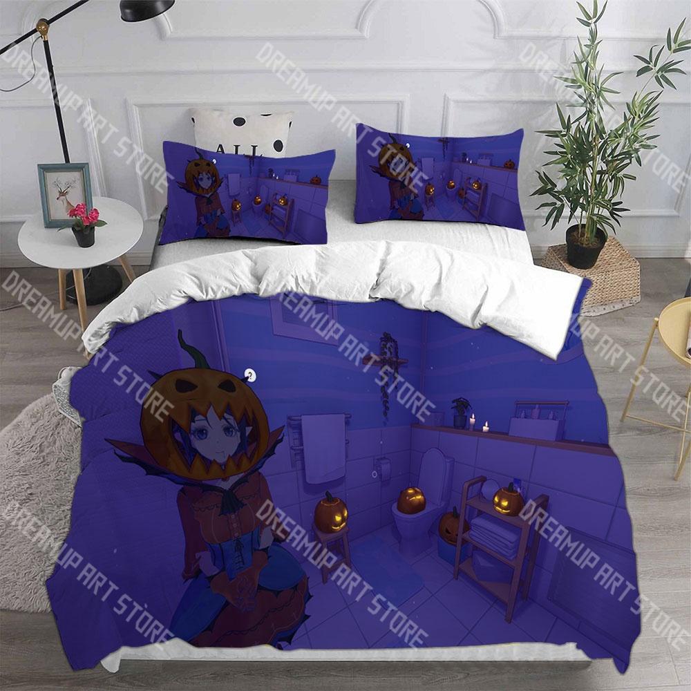 Fashion Game MiSide Bedding Set Single Twin Full Queen King Size Bed Set Kids Bedroom Duvetcover Sets Bed Sheet Set