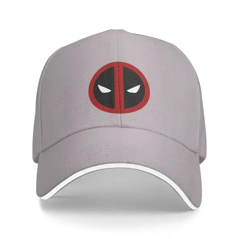 Custom Superhero  Baseball Cap for Unisex Women Adjustable Deadpool Sympol Dad Hat Streetwear